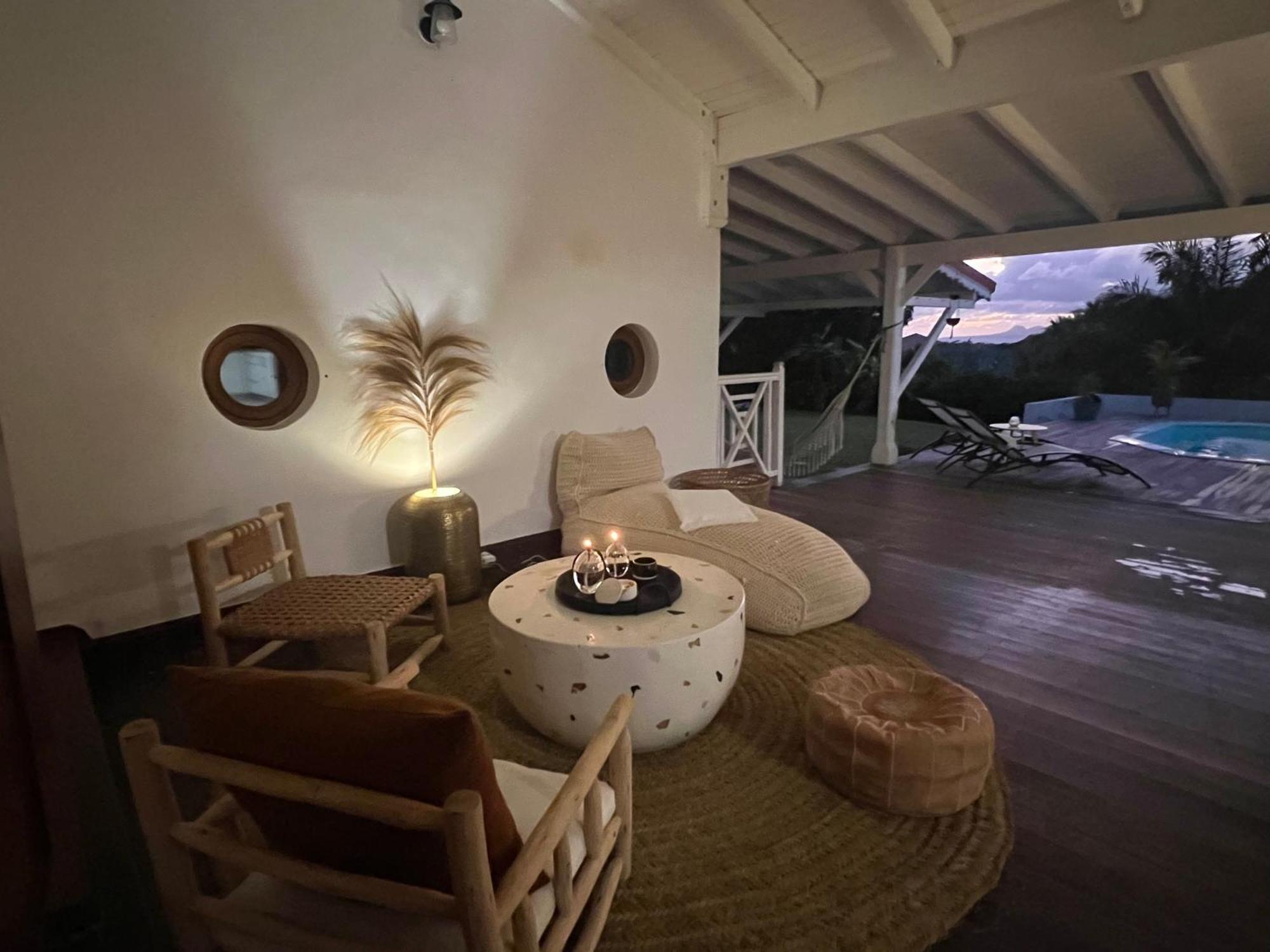 Spacieuse Villa Corossol Avec Piscine Et Jeux Exterieurs Le Gosier  Buitenkant foto