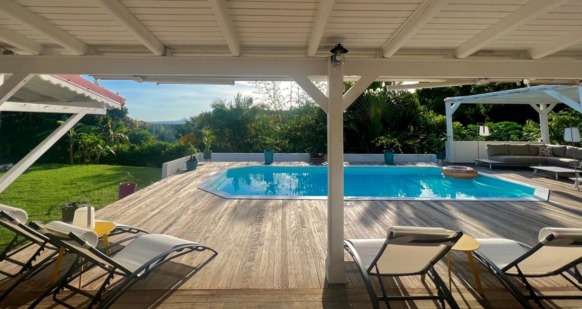 Spacieuse Villa Corossol Avec Piscine Et Jeux Exterieurs Le Gosier  Buitenkant foto